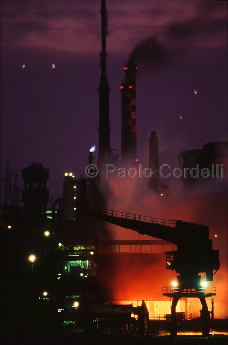 Industrial area, Piombino, Tuscany, Italy 
(cod:Tuscany 39)